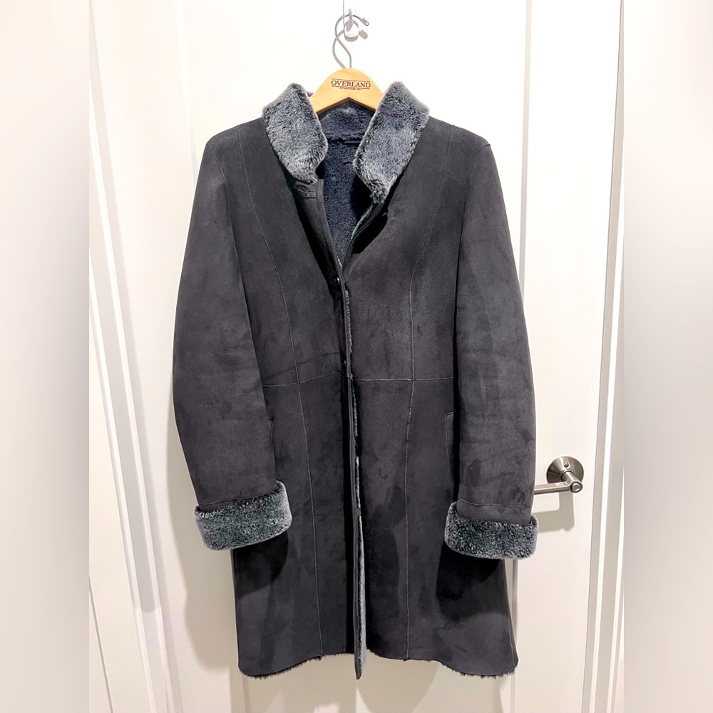 Stunning Justine Spanish Shearling Sheepskin Coat from Overland.